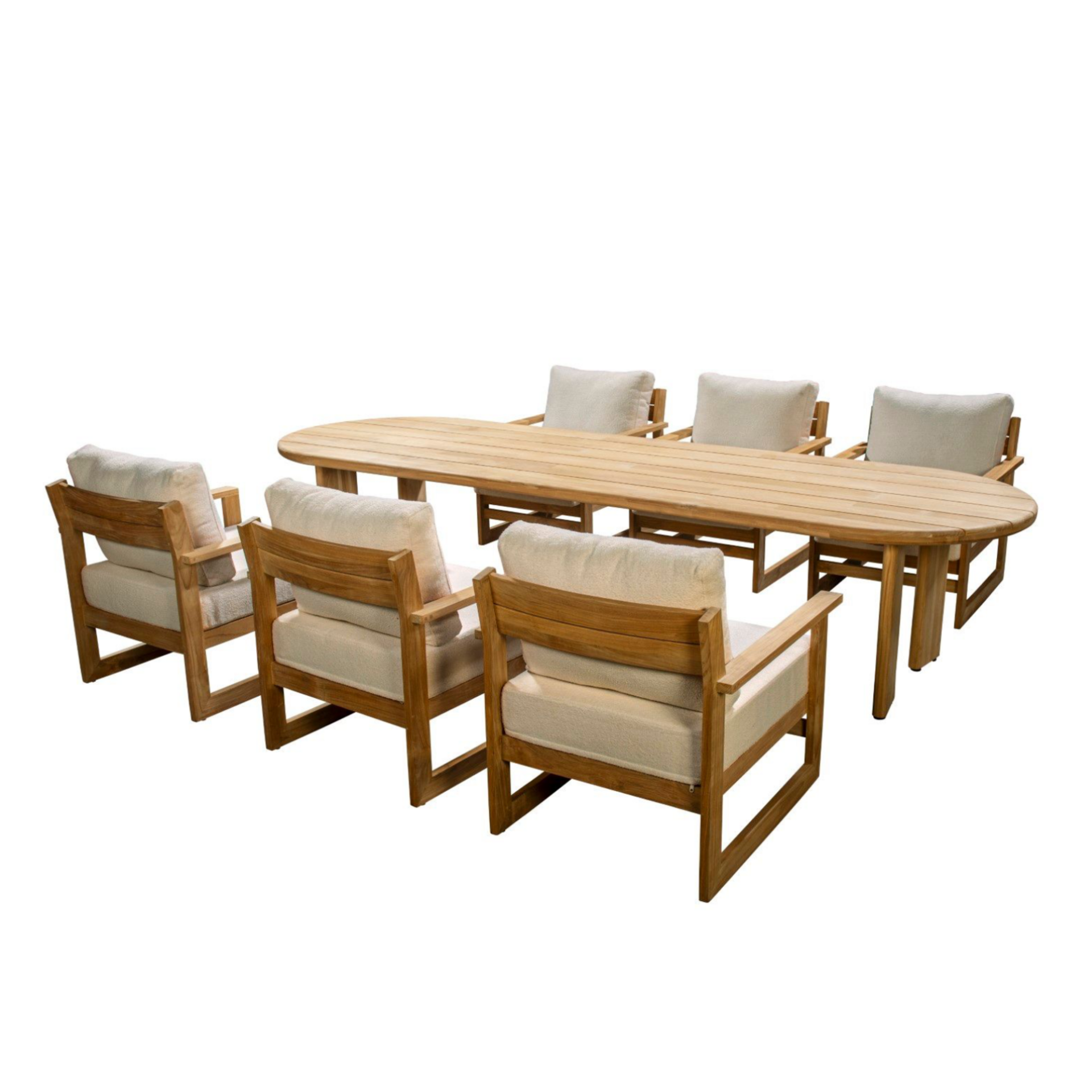 Fiji low dining set